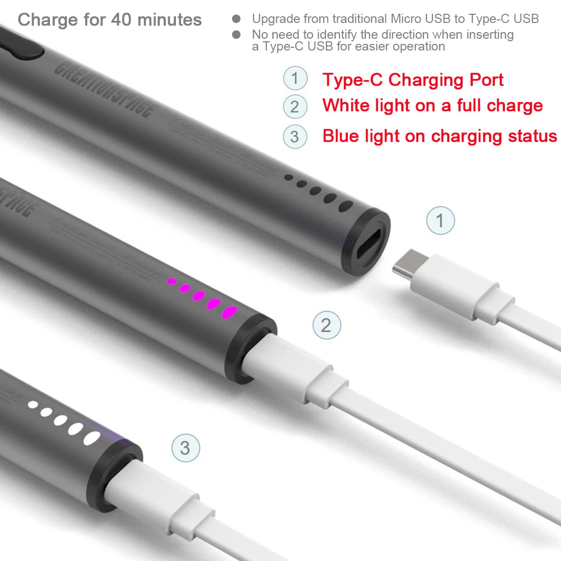 Mini Precision Electric Screwdriver DIY Tools Set With LED Light For Models & Electronics - Image 7