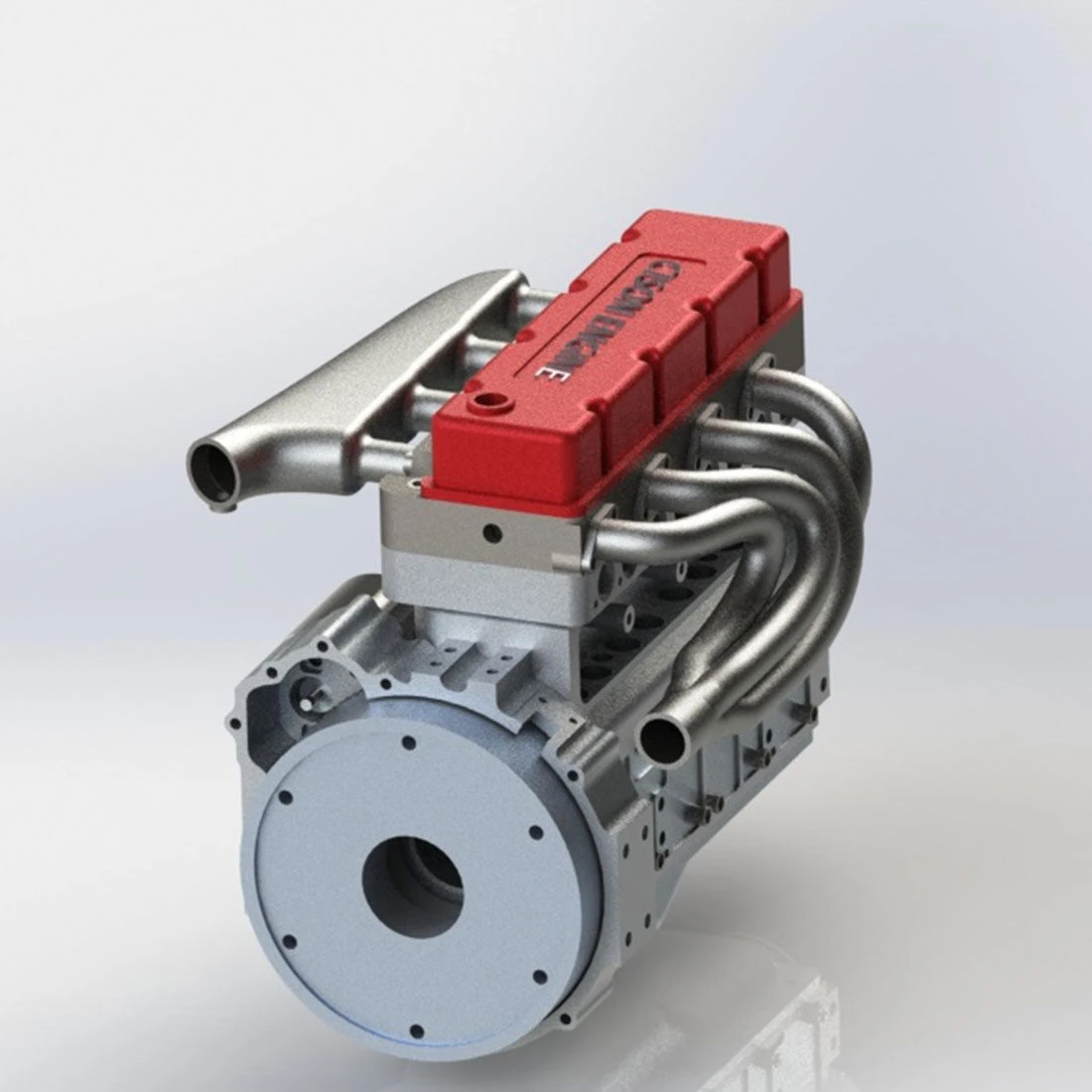 CISON L4-175 17.5cc Mini OHV Inline 4 Cylinder 4 Stroke Water-cooled L4 RC Gasoline Engine Model - Speed Up To 8,000rpm - Image 12