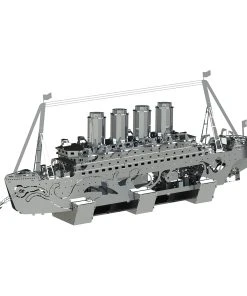 Titanic Steamship DIY 3D Puzzle Model Kit - 150PCS