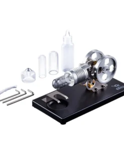 Stirling Engine DIY Manson Engine Model Set With Metal Baseplate Toy For Children