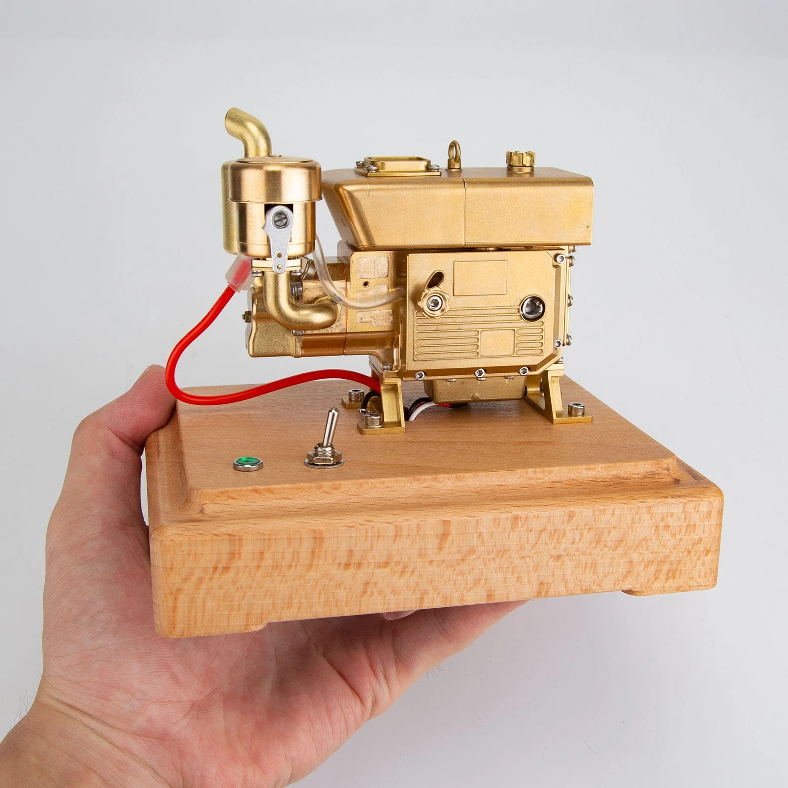 RETROL MUSA 1/8 2.2cc Mini Evaporative Water-cooled Single-cylinder Four-stroke Gasoline Engine Internal Combustion Engine Model - Speed Up To 12000rpm - Image 12