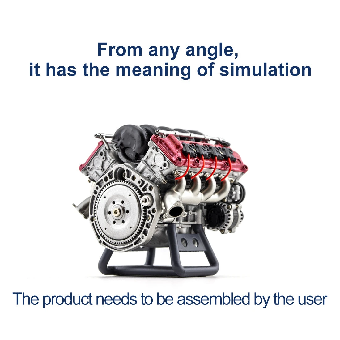 V8 Engine Model Kit That Works - Build Your Own V8 Engine - V8 Engine For Capra VS4-10 - Image 3