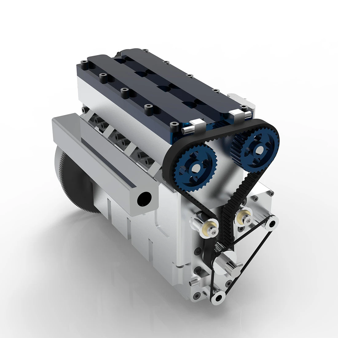 36cc DOHC Inline 4 Cylinder 4 Stroke Water-cooled Electrically Started Gasoline Engine Model For RC Model Car Boat Tank Airplane - Image 8