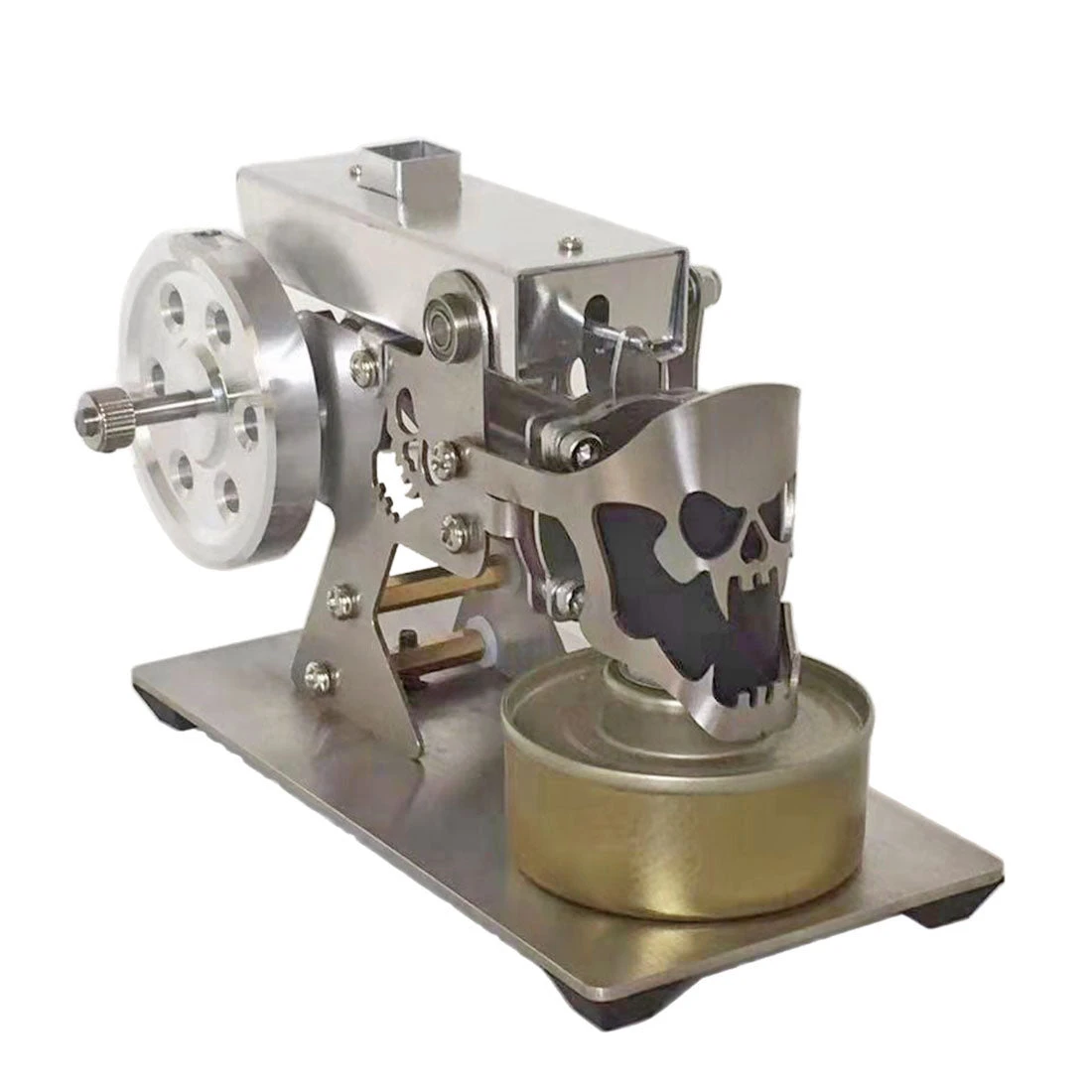 Vacuum Stirling Engine Model Flame Licker With Skeleton Windshield Science Experiment Teaching Collection