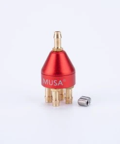 MUSA Metal One And Four Oil Passer Oil Diverter Connector With Strainer