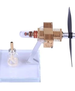 Aircraft Stirling Engine Mini Pocket Stirling Engine Power Generator Engine Model Toy
