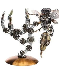 627PCS Metal Steampunk Kit Toy Mechanical Wasp