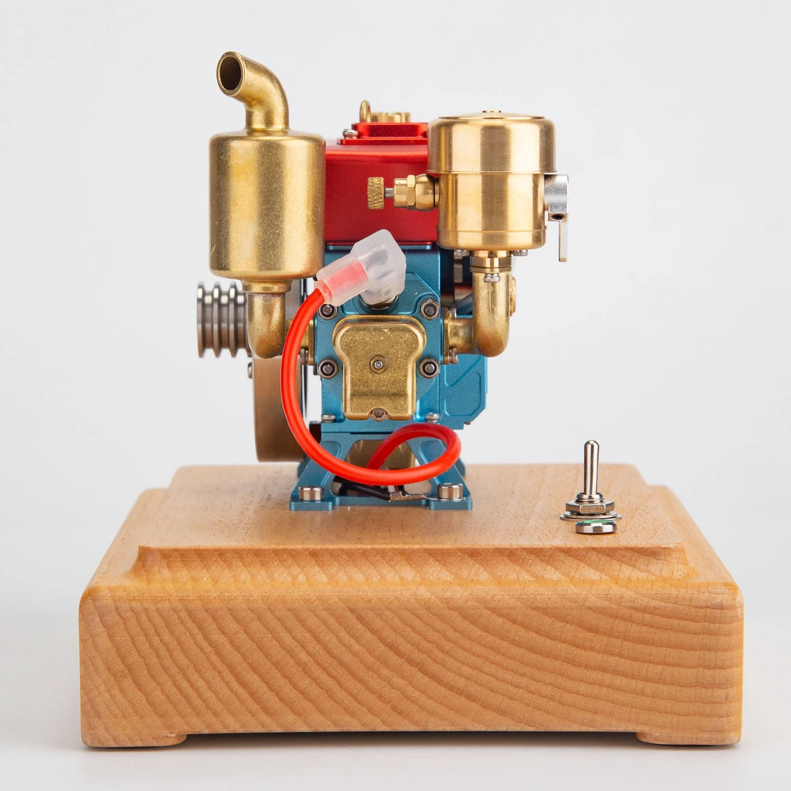 RETROL MUSA 1/8 2.2cc Mini Evaporative Water-cooled Single-cylinder Four-stroke Gasoline Engine Internal Combustion Engine Model - Speed Up To 12000rpm - Image 4