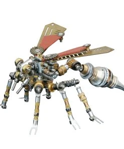 3D Puzzle Model Kit Mechanical Wasp Metal Games DIY Assembly Jigsaw Crafts Creative Gift - 295Pcs