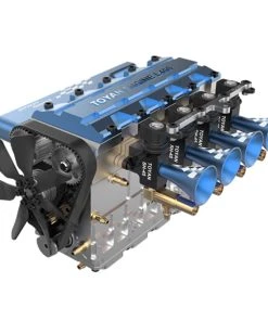 TOYAN FS-L400 14cc Inline 4 Cylinder 4 Stroke Water-cooled Nitro Engine Model For 1:8 1:10 RC Car Ship Airplane - KIT Version