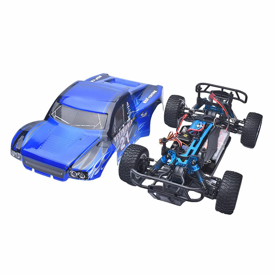HSP 94170PRO 1:10 4WD Electric Brushless Off-road Short Course Truck 2.4G Wireless RC Car Model - RTR - Image 3