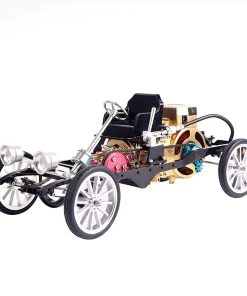 Teching Car Engine Assembly Kit Single Cylinder Car Building Kit Toy Gift For Adult