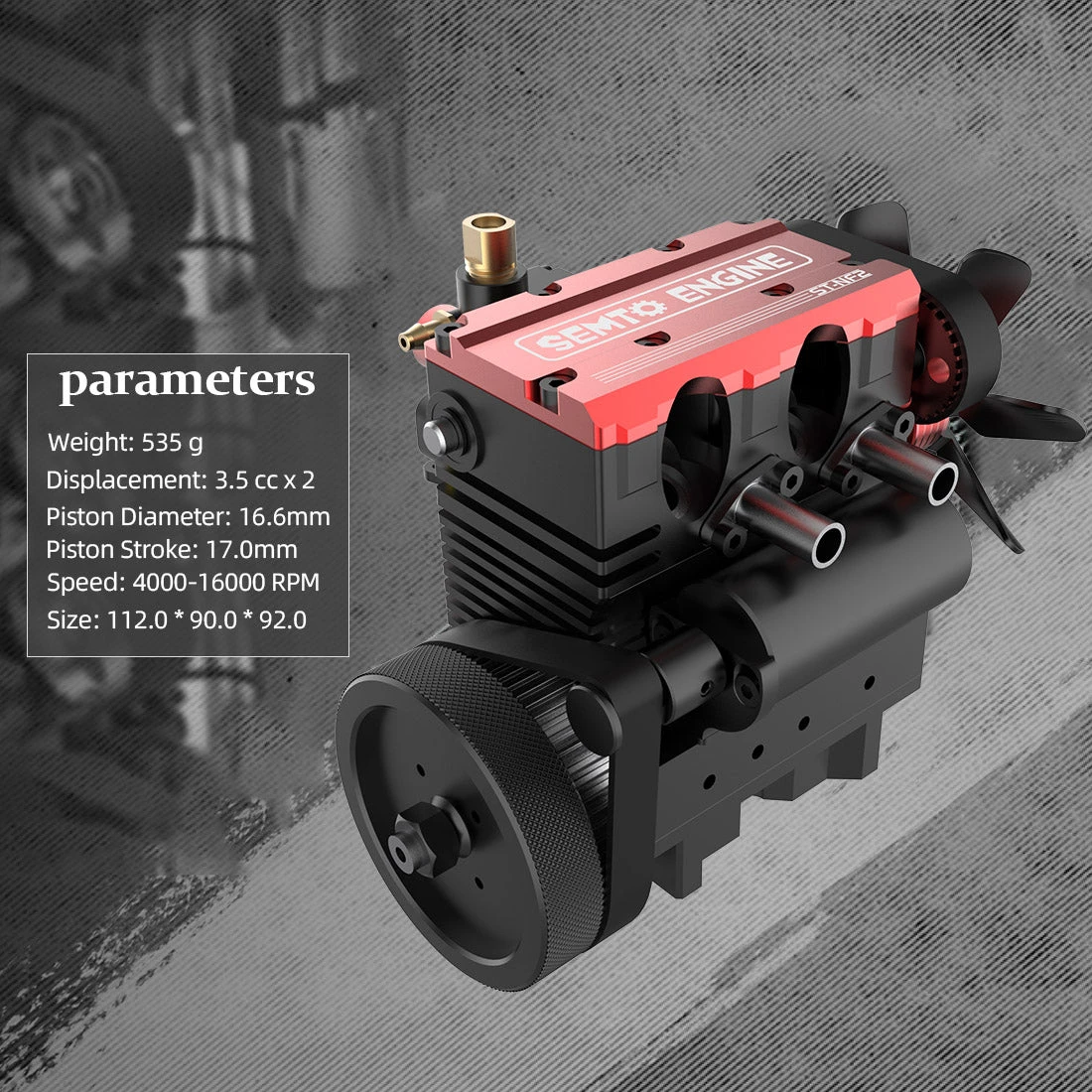 TOYAN Engine DIY 4 Stroke RC Model Engine Kit - Build Your Own RC Engine - Image 7