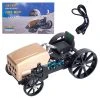TECHING Retro Tractor Metal RC Tractor Assembled Model Gift Collection - Used (Assembled Version) Like New