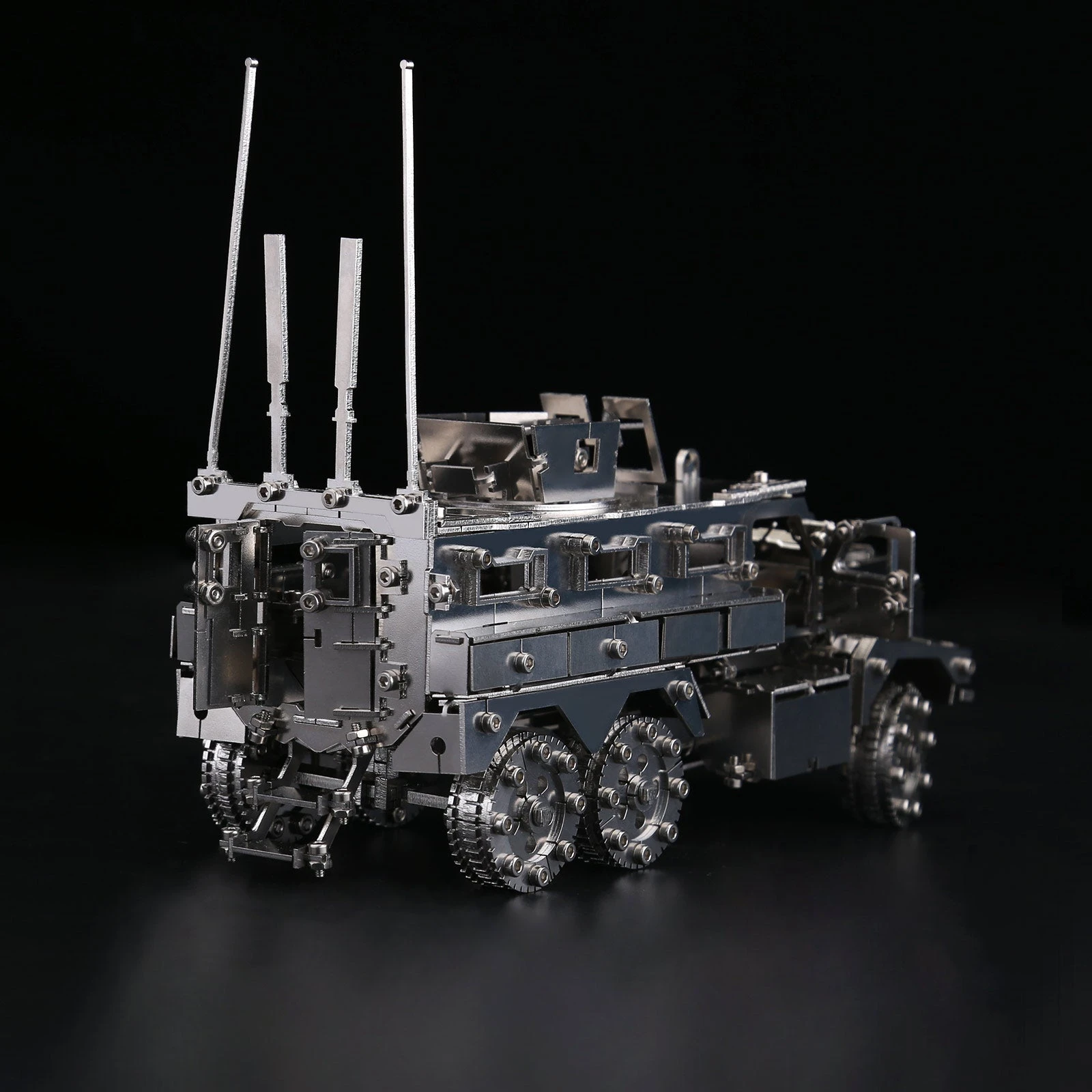 300+PCS 3D Metal Assembly Toy Model DIY Mine Resistant Ambush Protected Vehicles MRAP - Image 9