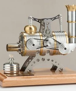 Stirling Engine Kit 2500RPM Boiler Design Assembly Mechanism Stirling Engine Kit- Enginediy