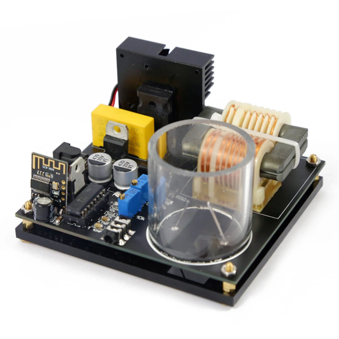 Stark Mini Plasma Speaker DIY Creative Music Toy Plasma Audio Technology Decoration - Bluetooth Version