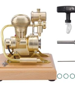 R27 1.6cc Mini Vertical OHV Single Cylinder 4 Stroke Motorcycle Internal Combustion Engine IC Engine Model