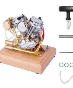 RETROL R30 4.2CC Mini V2 Engine OHV V-Twin Motorcycle Engine Twin-cylinder Four-stroke Gasoline Engine Internal Combustion Engine Model