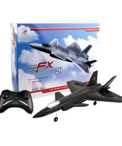 J20 2.4G RC Airplane Dual-Channel Fighter Airplane Plane Boys' Electric Aircraft Toy Gift (RTF Version)