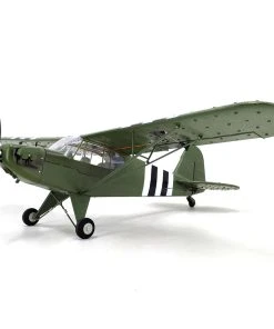 1/16 RC Airplane WWII PIPER J-3 CUB RC 4CH Brushless Fixed-wing Aircraft Model Military Plane Toy (RTF Version)