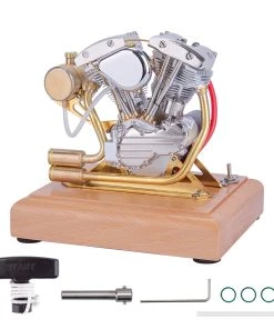 RETROL R32 4.2CC OHV V-Twin Model V2 Four-stroke Gasoline Engine Motorcycle Engine Internal Combustion Engine Model