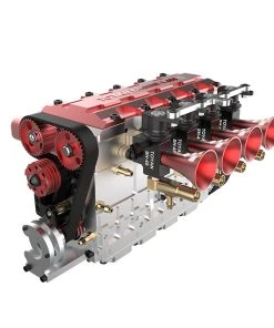 TOYAN Engine FS-L400G L4 14cc Inline 4 Cylinder Four-stroke Water-cooled Gasoline Engine Model - Kit Version