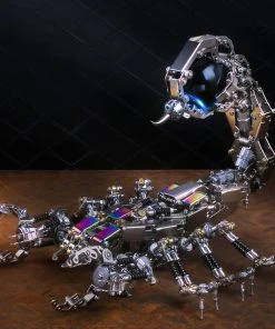 3D Metal Puzzle DIY Mechanical Scorpion Kit Assembly Metal Smasher Model Toy-1636PCS