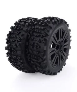 4Pcs 1/8 Off-road Vehicle Deep Gear Tire Car Tire For HSP Redcat Losi VRX HPI Kyosho Carson Hobao