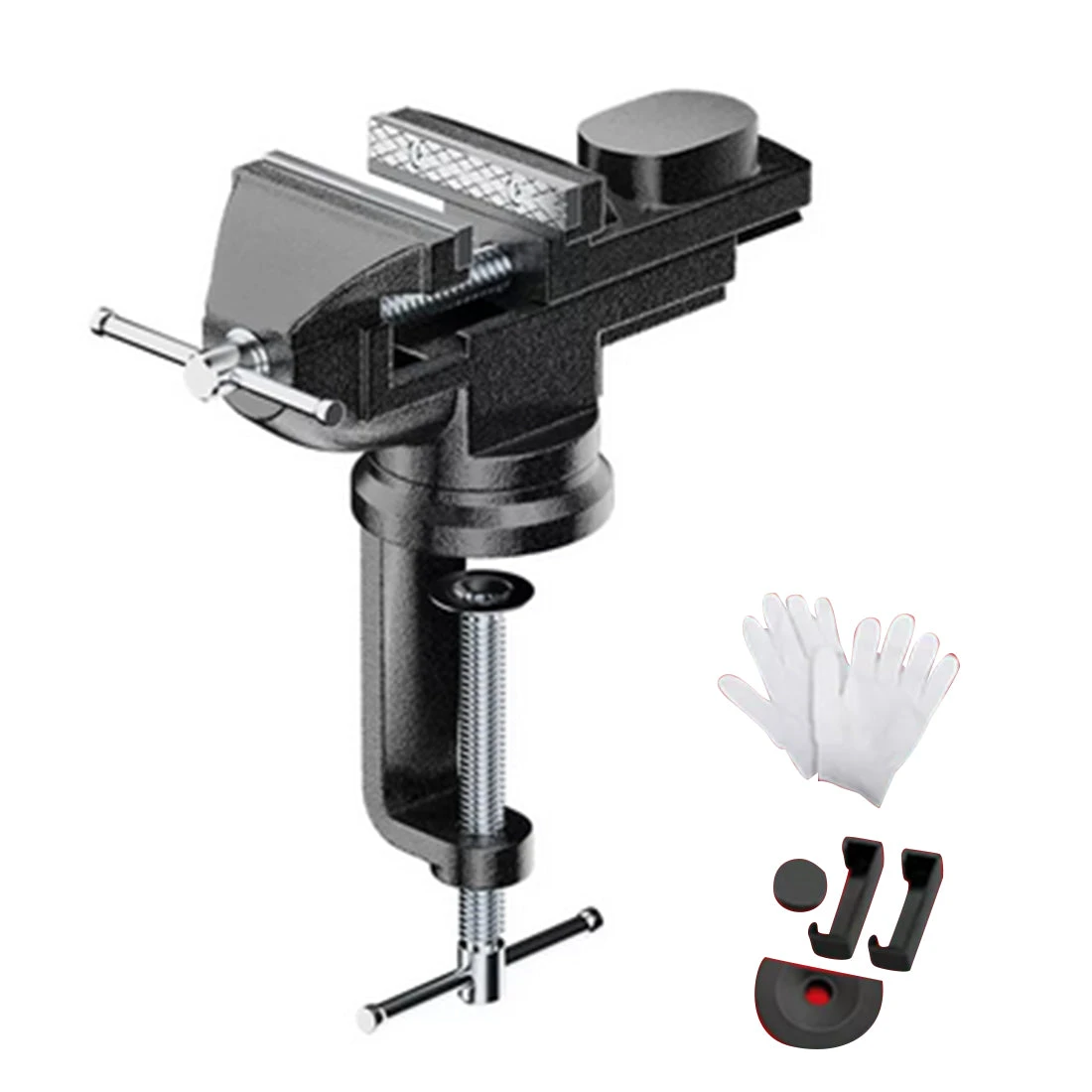 Fixed Bench Vice DIY Desktop Clamping Tool For Engine Models