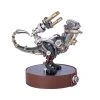 3D Metal Model Kit Mechanical Dinosaur DIY Games Assembly Puzzle Jigsaw Creative Gift - 136PCS