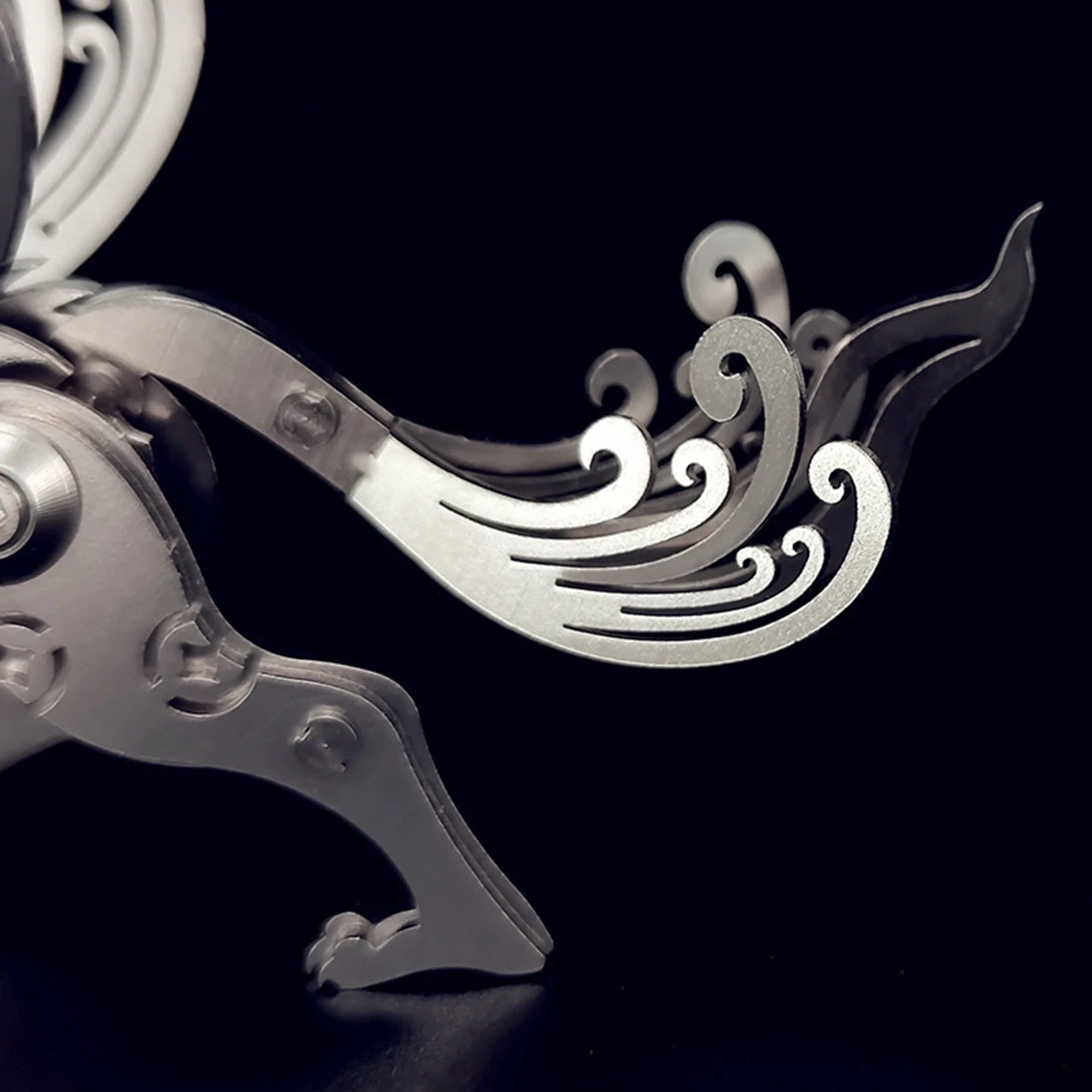 3D Metal Puzzle Mechanical Pixiu Model DIY Assembly - Image 16