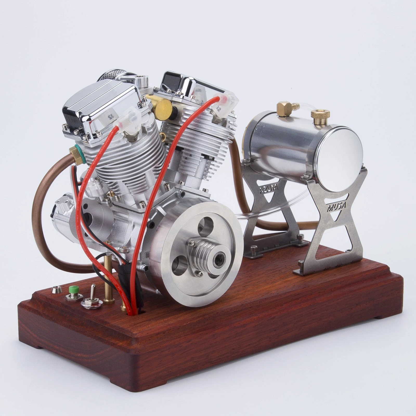 CISON FG-VT9 9cc V2 Engine And Original Parts V-twin 4-Stroke Air-cooled Motorcycle Engine - Image 11