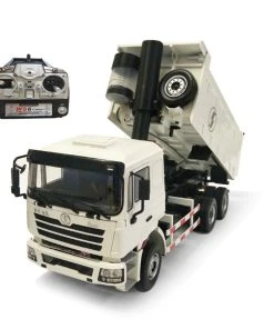 1/24 RC Truck 2.4G Full Scale RC Hydraulic Simulation Dump Truck Heavy Truck Model 2-speed Gearshift RTR