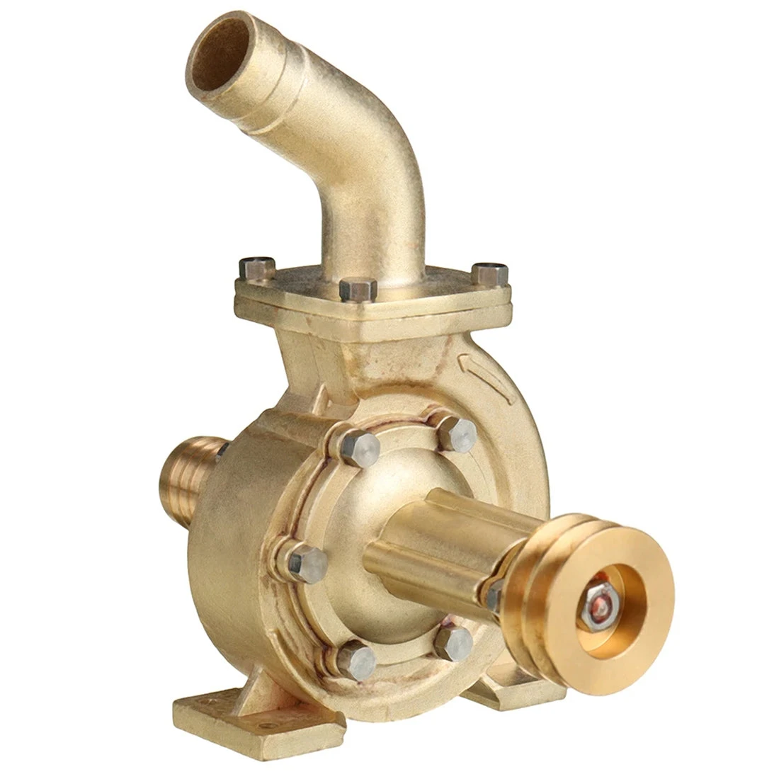 Mini Brass Vane Pump Water Pump For M16 Internal Combustion Engine Model - Upgraded Version