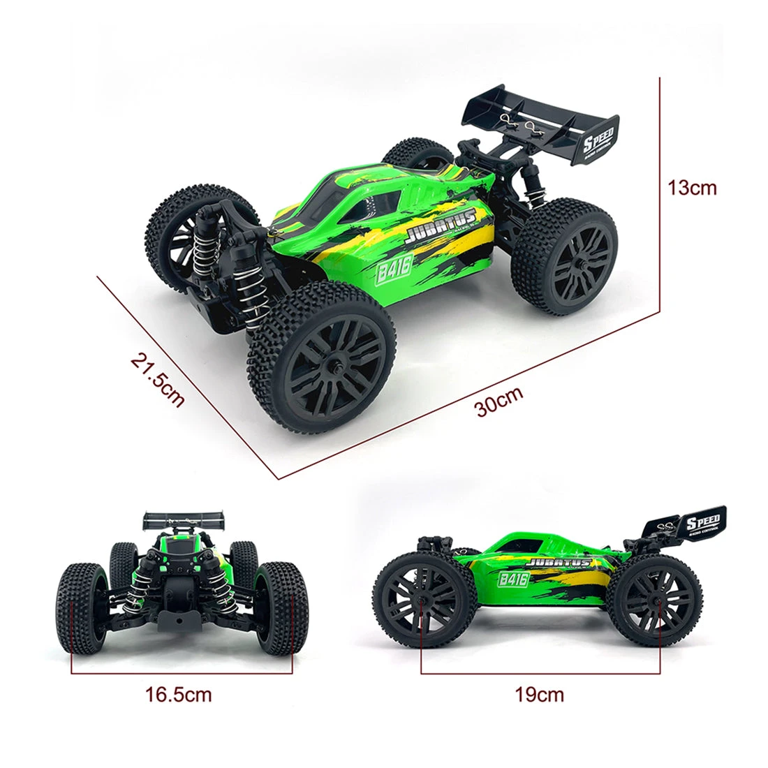 EXBONZAI 1:14 RC Car 4WD 40+KM/H EP Off-road Vehicle High Speed RC Model Car Toy RTR - Image 6