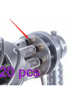 20Pcs Replace Gas Nozzles For 16 Cylinder Stirling Engine Glass Quartz