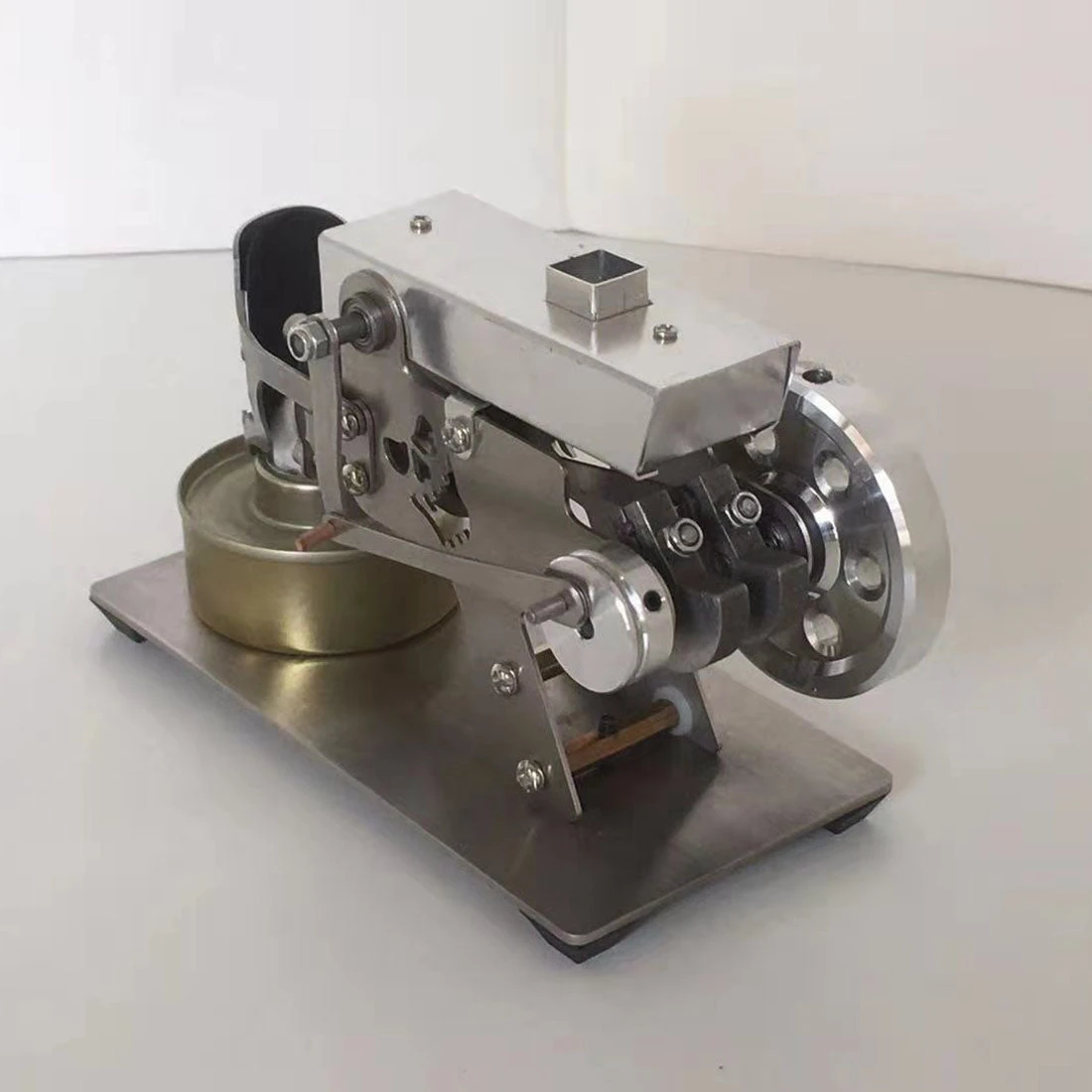 Vacuum Stirling Engine Model Flame Licker With Skeleton Windshield Science Experiment Teaching Collection - Image 7