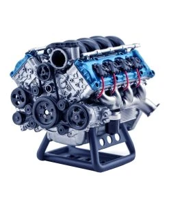 V8 Engine Model Kit That Works - Build Your Own V8 Engine - Paint Your Own V8 Engine -MAD RC V8 Engine For Capra VS4-10 Pro
