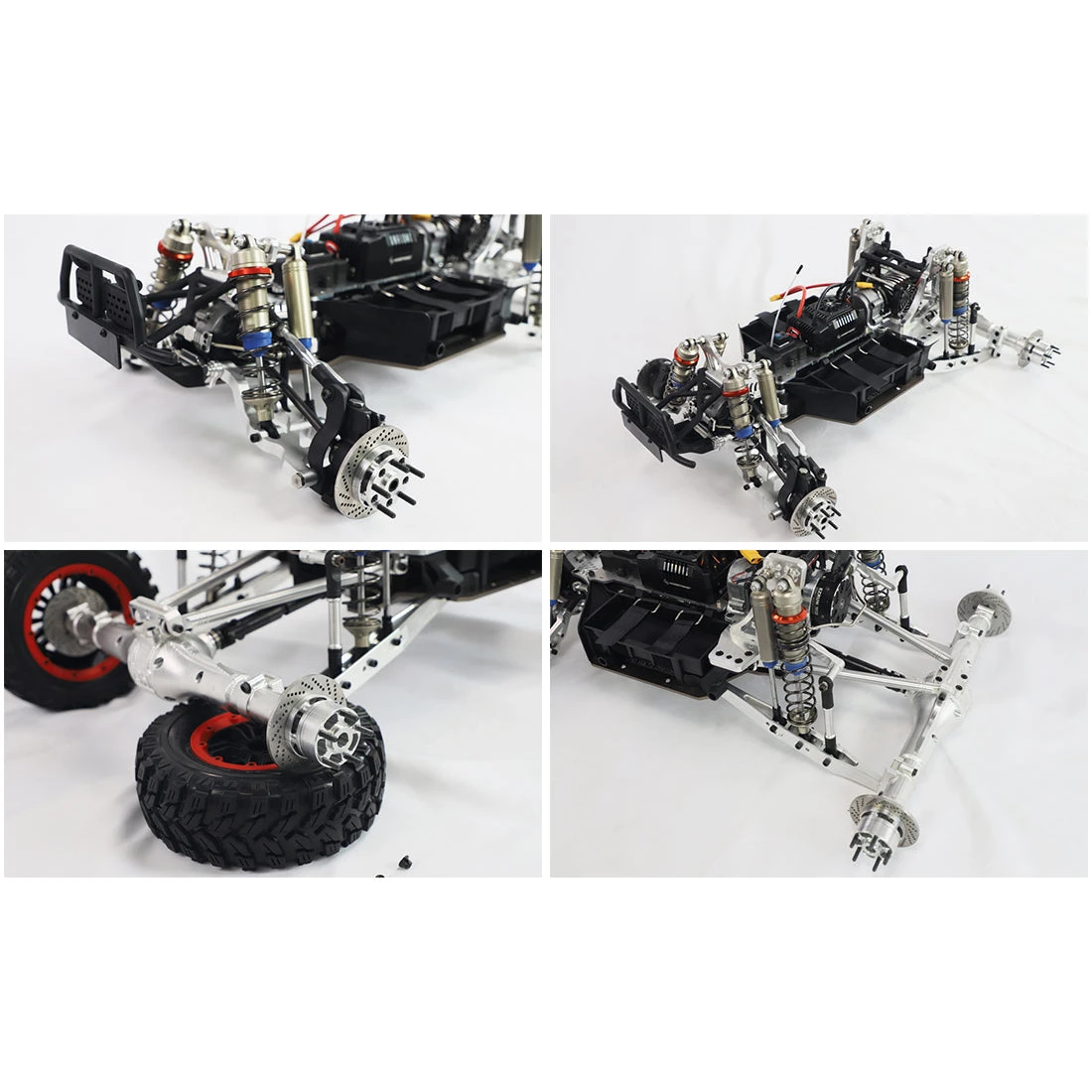 FID RACING VOLTZ 1/5 4WD 110+KM/H High-speed RC Electric Off-road Short Truck (Transparent/RTR Version) - Image 7