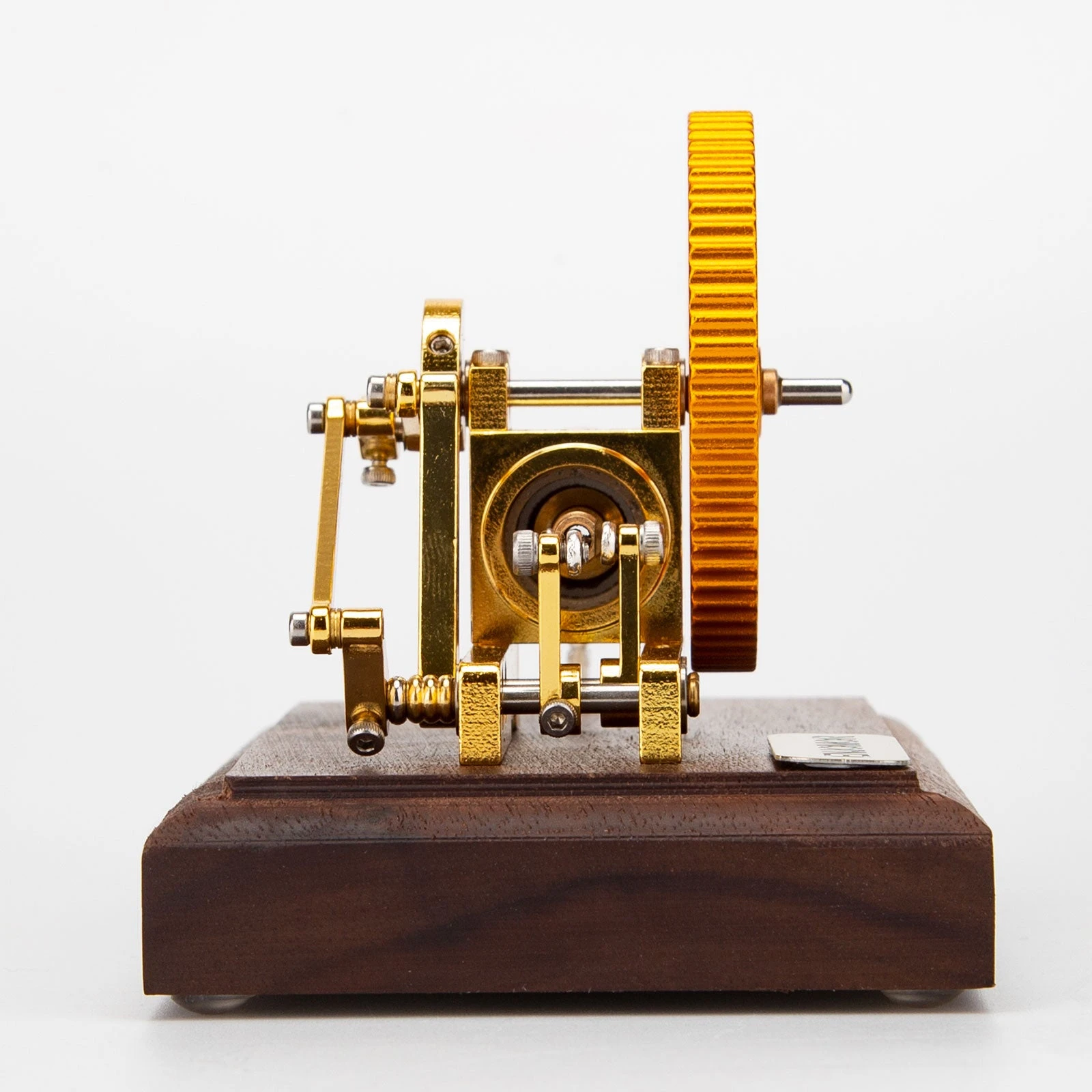 ENJOMOR Mini Beta Hot Air Stirling Engine Model External Combustion Engine Model Educational Toy - Image 5