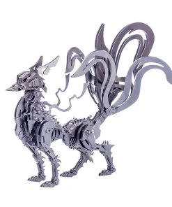 3D Puzzle Model Kit Mechanical Nine-tailed Fox Metal Games DIY Assembly Jigsaw Crafts Creative Gift