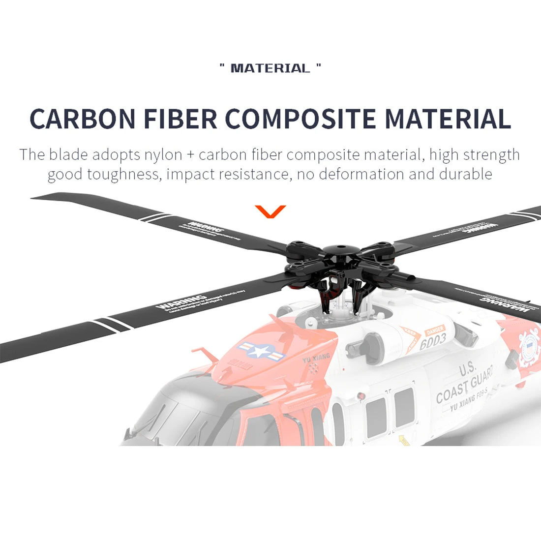 YUXIANG YXZNRC F09-S 1/47 RC Airplane 2.4G 6CH Brushless Direct Drive RC Helicopter Model - RTF Edition - Image 15