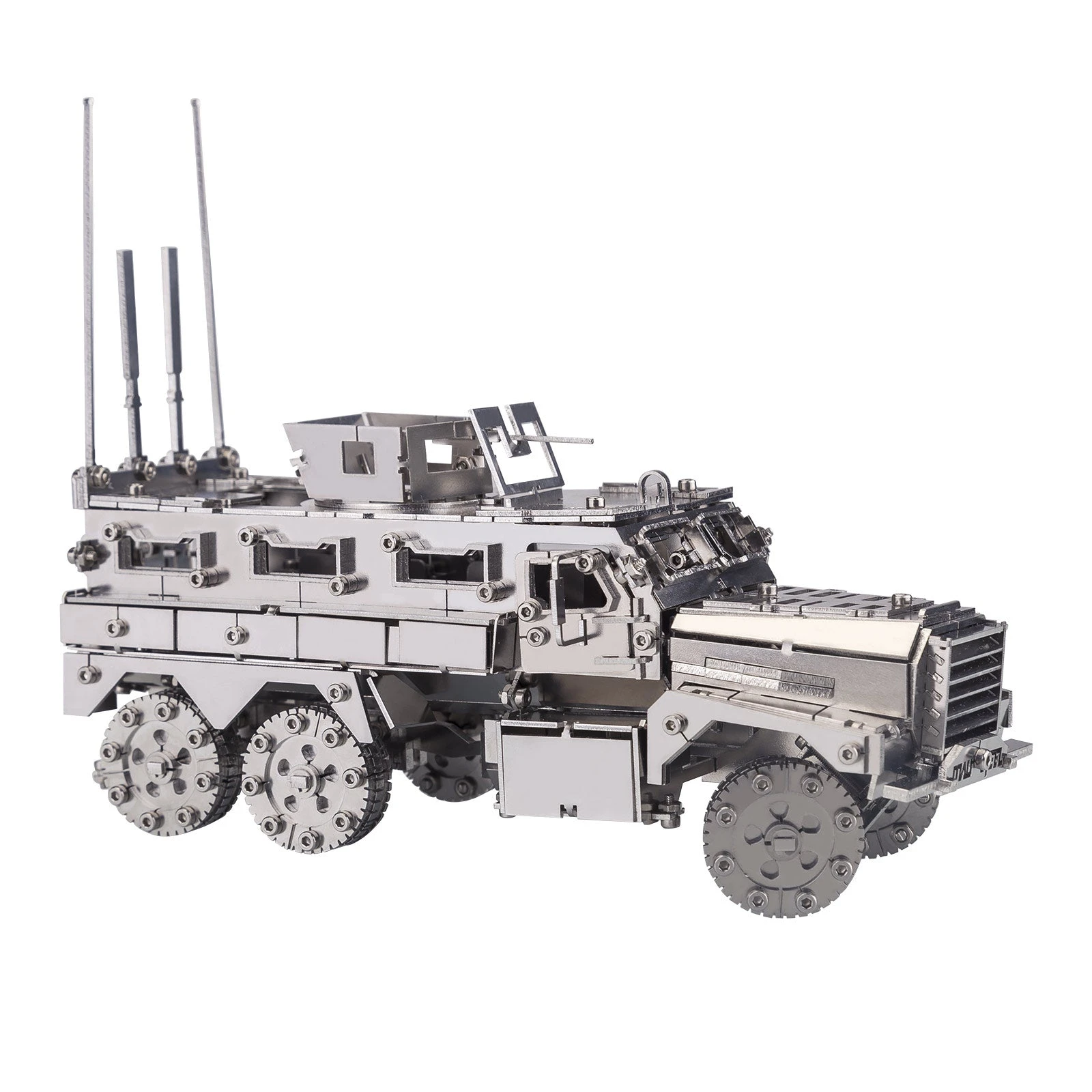300+PCS 3D Metal Assembly Toy Model DIY Mine Resistant Ambush Protected Vehicles MRAP - Image 3