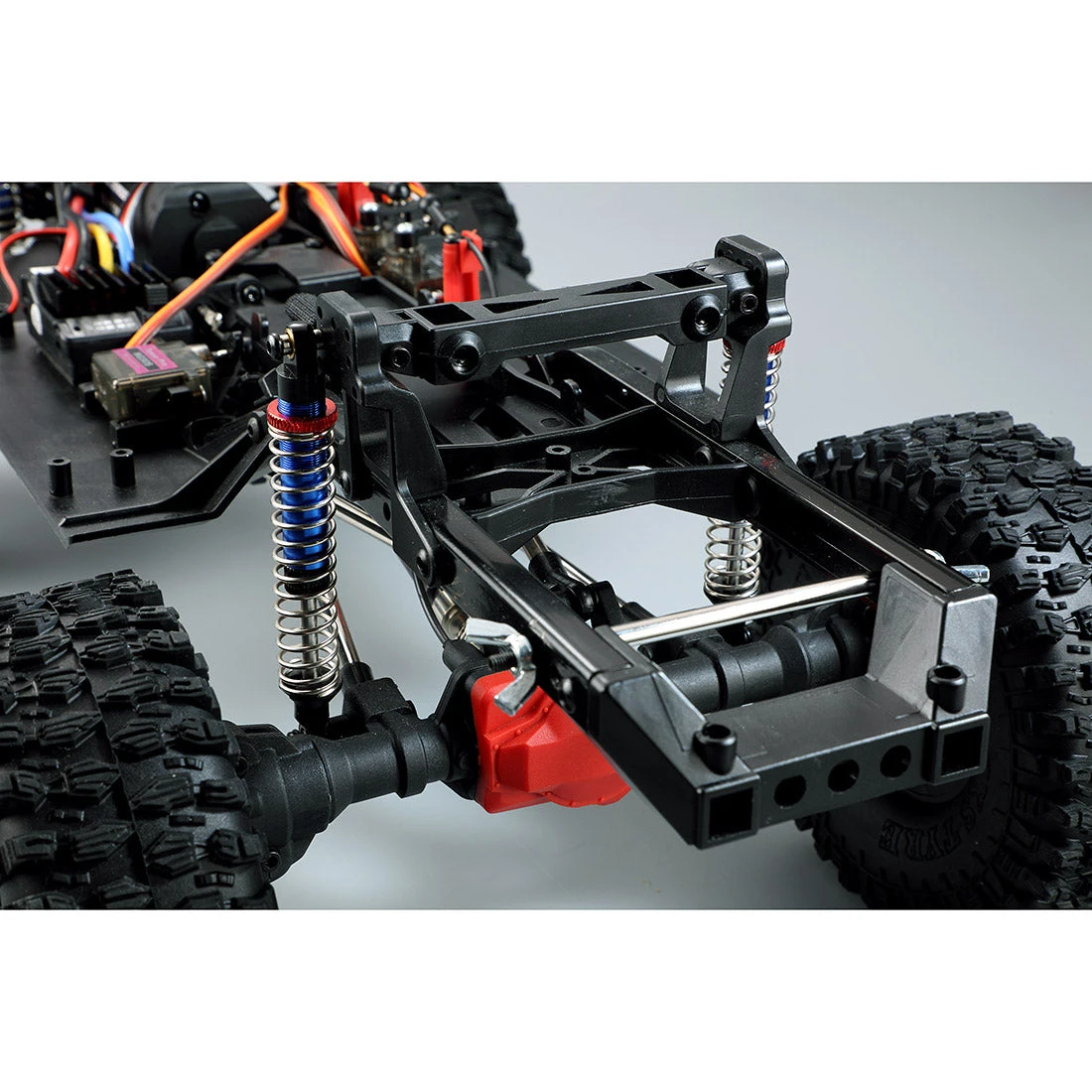 AXX4 1/10 RC Car 2.4G 4WD Brushed RC Electric Off-road Crawler Model For Adults (Car Frame Version) - Image 7