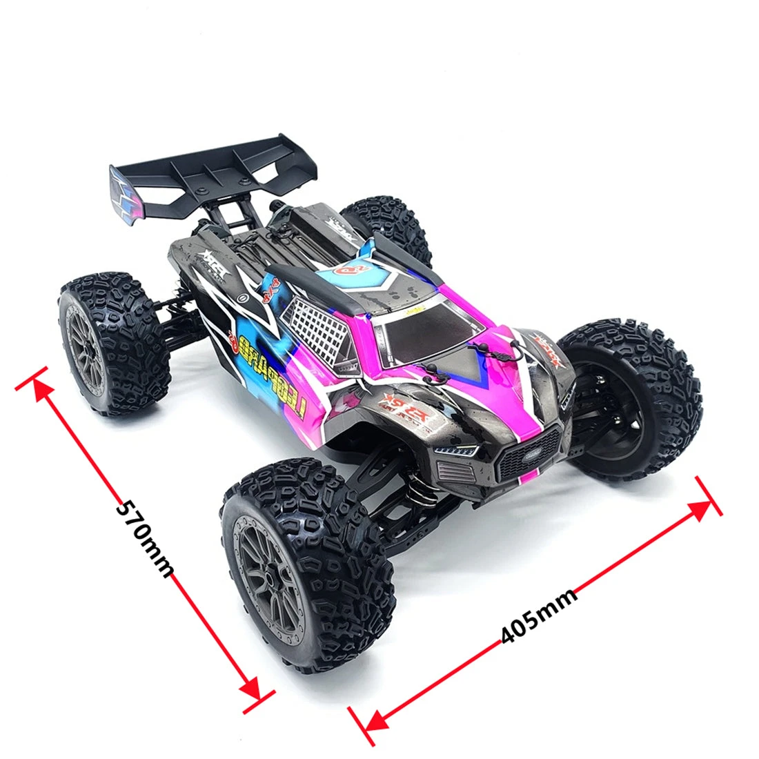 FS Racing 1/8 4WD 2.4G RC Car 110KM/H RC Brushless Racing Off-road Truck Model (RTR Version) - Image 7