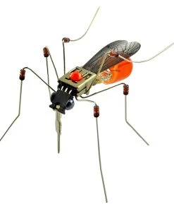 DIY Mechanical Mosquito Model Kits Handmade 3D Insect Puzzle Figures - Random Color
