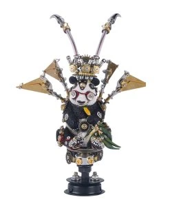 3D Metal Model Kit Mechanical Panda DIY Games Assembly Puzzle Jigsaw Creative Gift - 368Pcs