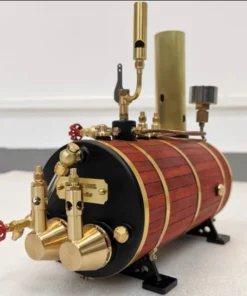 KACIO WS100XL 1000mL Horizontal Steam Boiler For Model Ship Steam Engine