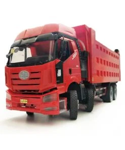 1/24 RC Truck 2.4G Full Scale RC Hydraulic Simulation 4 Front 8 Back Dump Truck Heavy Truck Model 2-speed Gearshift RTR